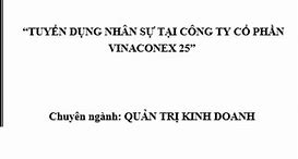 Vinaconex E&Amp;Amp Amp C Tuyển Dụng Kế Toán Tổng Hợp